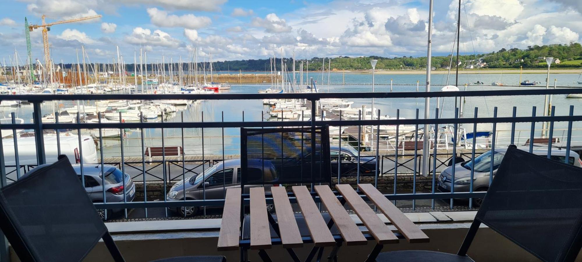 Appartement Escale Roz Pleine Vue Sur Le Port Perros-Guirec Luaran gambar